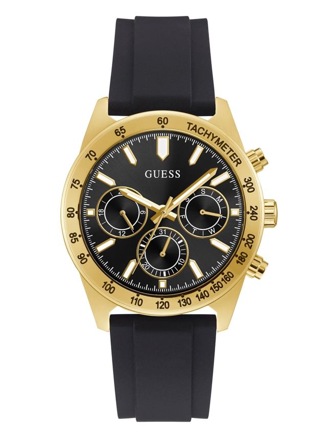  Shop Authentic Guess Sport Multifunctional Black Dial Black Rubber Strap Watch for Men - GW0332G2 - Luxxuri