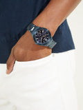 Shop Authentic Guess Scope Multifunction Blue Dial Blue Steel Strap Watch for Men - GW0454G4 - Luxxuri