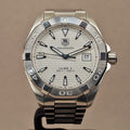  Shop Authentic Tag Heuer Aquaracer White Dial Watch for Men - WAY2111.BA0928 - Luxxuri