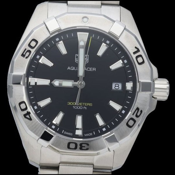  Shop Authentic Tag Heuer Aquaracer Black Dial Watch for Men - WBD1110.BA0928 - Luxxuri