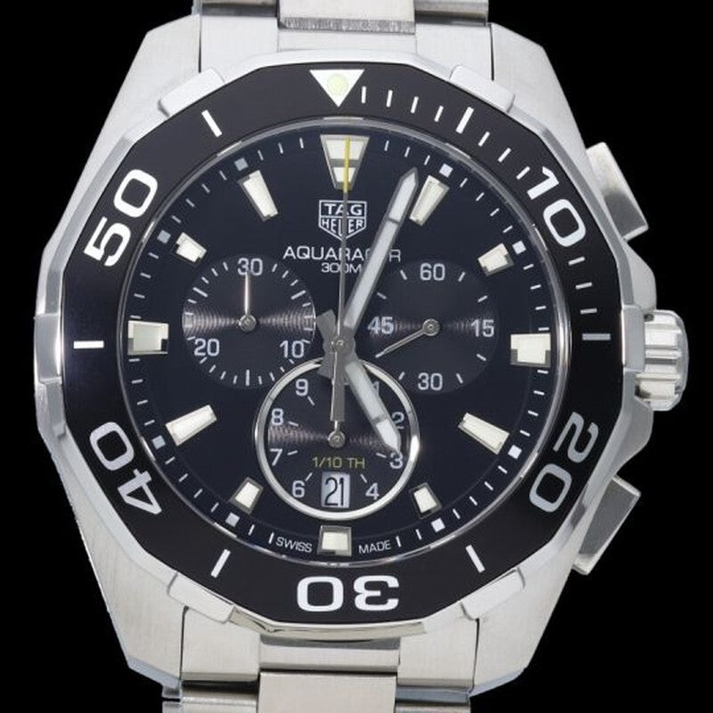  Shop Authentic Tag Heuer Aquaracer Black Dial Watch for Men - CAY111A.BA0927 - Luxxuri