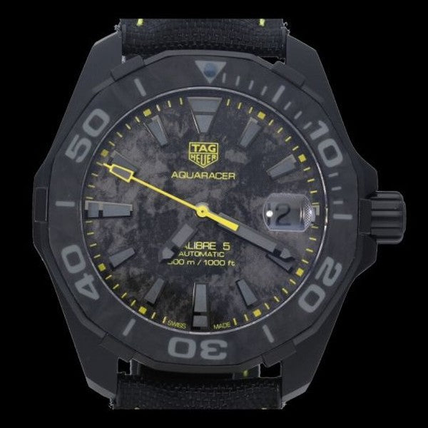  Shop Authentic Tag Heuer Aquaracer Carbon Dial Watch for Men - WBD218B.FC6446 - Luxxuri