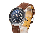  Shop Authentic Breitling Superocean Heritage '57 Black Dial Brown Leather Strap Watch for Men - U10370121B1X1 - Luxxuri