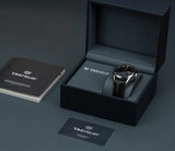  Shop Authentic Tag Heuer Carrera Automatic 41mm Black Dial Black Leather Strap Watch for Men - WAR201A.FC6266 - Luxxuri