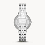  Shop Authentic Fossil Jacqueline White Dial Silver Steel Strap Watch for Women - ES3920 - Luxxuri