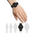  Shop Authentic Daniel Wellington Iconic Motion Black Dial Rubber Strap Watch For Women - DW00100426 - Luxxuri