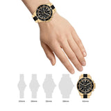  Shop Authentic Michael Kors Everest Chronograph Black Dial Two Tone Steel Strap Watch For Men - MK8979 - Luxxuri