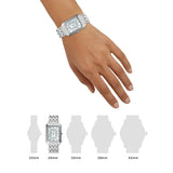  Shop Authentic Fossil Raquel Three Hand Date Mother of Pearl Dial Silver Steel Strap Watch for Women - ES5306 - Luxxuri