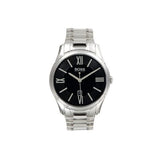  Shop Authentic Hugo Boss Governer Black Dial Silver Steel Strap Watch for Men - 1513488 - Luxxuri