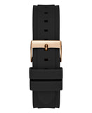  Shop Authentic Guess Fusion Multifunction Black Dial Black Rubber Strap Watch For Women - GW0519L4 - Luxxuri