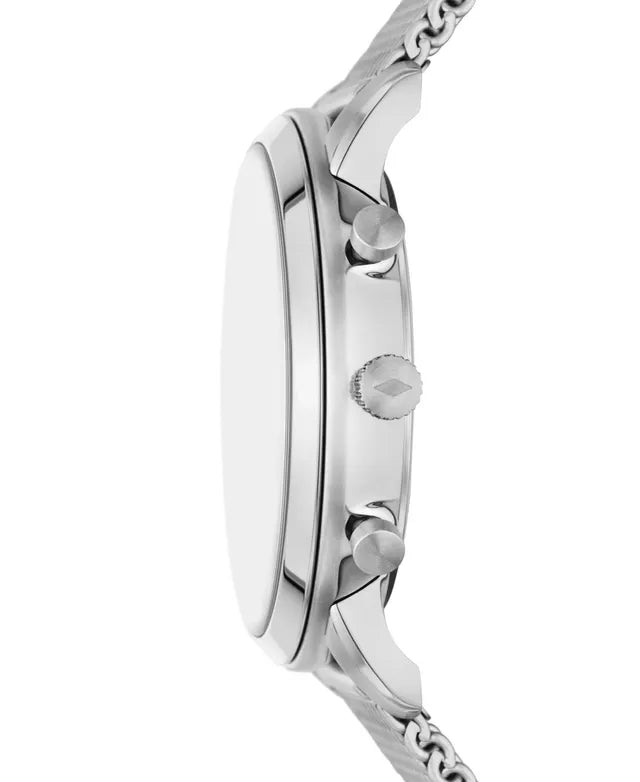  Shop Authentic Fossil Neutra Chronograph Silver Dial Silver Steel Strap Watch for Women - ES5217 - Luxxuri