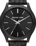  Shop Authentic Michael Kors Slim Runway Black Dial Black Mesh Strap Watch for Women - MK8607 - Luxxuri
