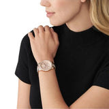  Shop Authentic Michael Kors Tibby Chronograph White Dial Rose Gold Steel Strap Watch For Men - MK7293 - Luxxuri