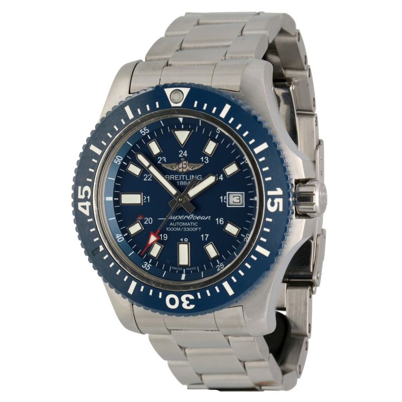  Shop Authentic Breitling Superocean II Special Mariner Blue Ceramic Bezel 44mm Mens Watch - Y1739316/C959 - Luxxuri