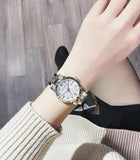  Shop Authentic Burberry The City Diamonds White Dial Two Tone Steel Strap Watch for Women - BU9127 - Luxxuri