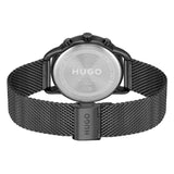  Shop Authentic Hugo Boss Oxygen Black Dial Black Mesh Bracelet Watch for Men - 1513636 - Luxxuri