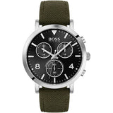  Shop Authentic Hugo Boss Vesada Grey Dial Green Nylon Strap Watch for Men - 1513692 - Luxxuri