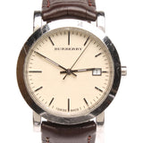  Shop Authentic Burberry Heritage Beige Dial Brown Leather Strap Watch for Men - BU1777 - Luxxuri