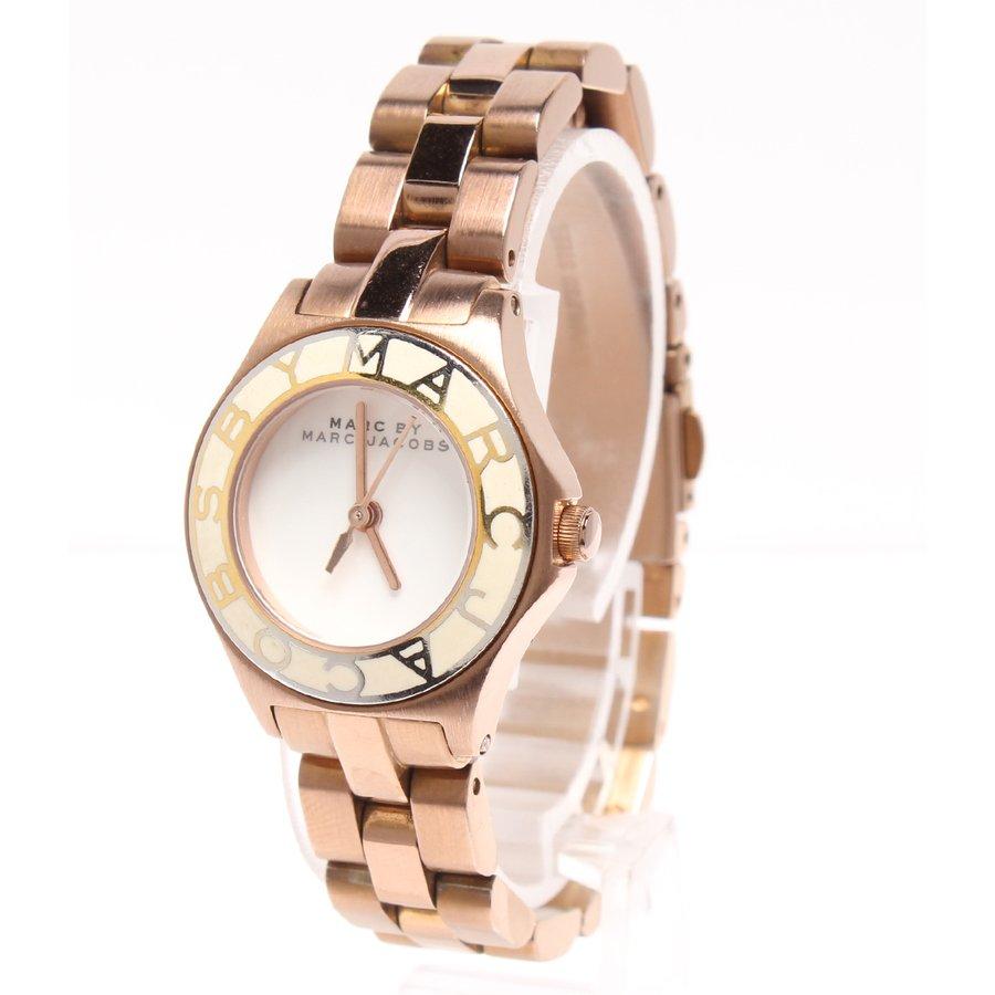  Shop Authentic Marc Jacobs Blade White Dial Rose Gold Steel Strap Watch for Women - MBM3076 - Luxxuri