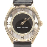  Shop Authentic Marc Jacobs Tether Black Dial Black Leather Strap Watch for Women - MBM1376 - Luxxuri