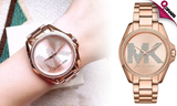  Shop Authentic Michael Kors Runway Rose Gold Dial Rose Gold Steel Strap Watch For Women - MK5853 - Luxxuri