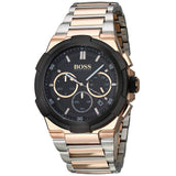  Shop Authentic Hugo Boss Supernova Black Dial Two Tone Steel Strap Watch for Men - 1513358 - Luxxuri