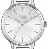  Shop Authentic Hugo Boss Signature Silver Dial Silver Steel Strap Watch for Women - 1502539 - Luxxuri