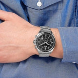  Shop Authentic Hugo Boss Driver Chronograph Black Dial Silver Steel Strap Watch For Men - 1513080 - Luxxuri