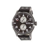  Shop Authentic Hugo Boss Aeroliner Maxx Quartz Black Dial Black Nylon Strap Watch For Men - HB1513086 - Luxxuri