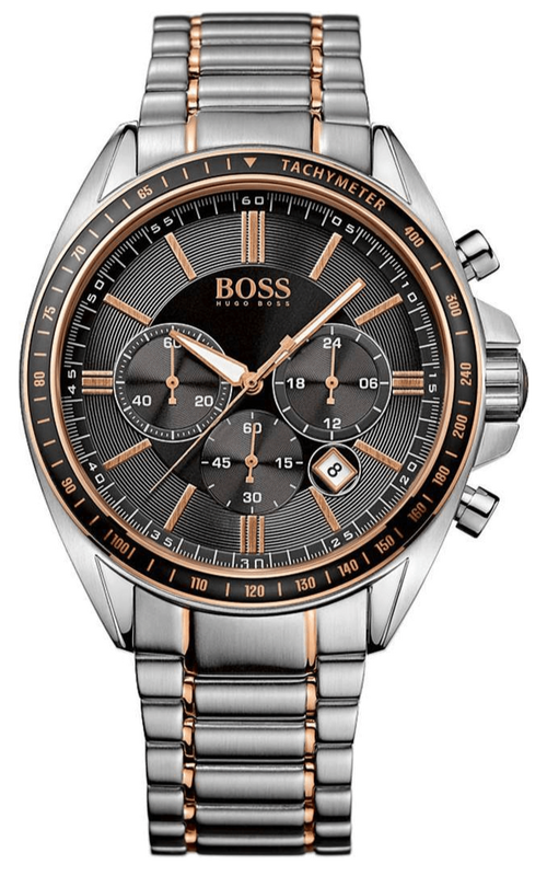  Shop Authentic Hugo Boss Driver Sport Grey Dial Grey Steel Strap Watch for Men - 1513094 - Luxxuri