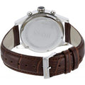  Shop Authentic Hugo Boss Jet White Dial Brown Leather Strap Watch for Men - 1513280 - Luxxuri