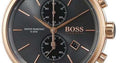  Shop Authentic Hugo Boss Jet Grey Dial Brown Leather Strap Watch for Men - 1513281 - Luxxuri