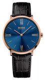  Shop Authentic Hugo Boss Classic Jackson Blue Dial Brown Leather Strap Watch for Men - 1513458 - Luxxuri