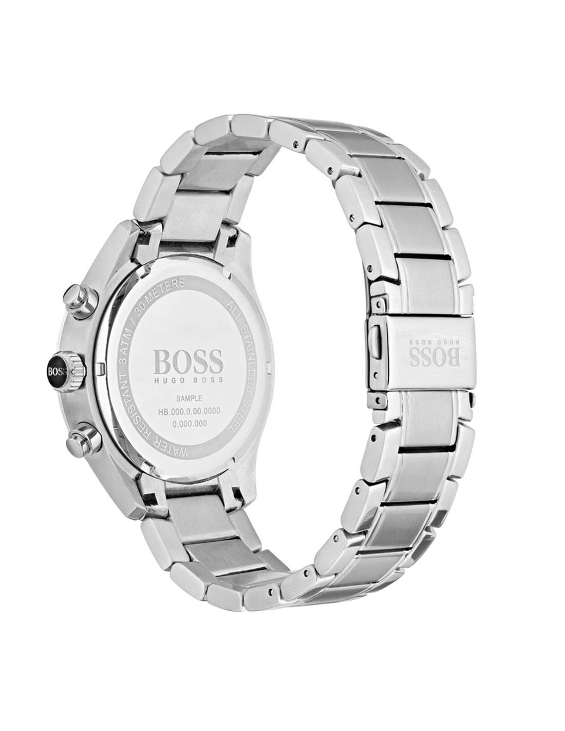  Shop Authentic Hugo Boss Grand Prix Blue Dial Silver Steel Strap Watch for Men - 1513478 - Luxxuri