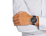  Shop Authentic Hugo Boss Navigator Grey Dial Brown Leather Strap Watch for Men - 1513494 - Luxxuri