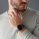  Shop Authentic Hugo Boss Talent Black Ceramic Dial Black Steel Strap Watch for Men - 1513581 - Luxxuri