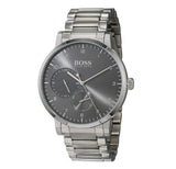 Shop Authentic Hugo Boss Oxygen Grey Dial Silver Steel Strap Watch for Men - 1513596 - Luxxuri