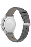  Shop Authentic Hugo Boss Attitude Grey Dial Grey Leather Strap Watch for Men - 1513658 - Luxxuri