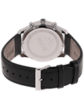  Shop Authentic Hugo Boss Navigator Black Dial Black Leather Strap Watch for Men - 1513678 - Luxxuri
