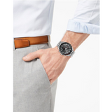  Shop Authentic Hugo Boss Intensity Chronograph Black Dial Silver Steel Strap Watch For Men - 1513680 - Luxxuri