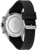  Shop Authentic Hugo Boss Globetrotter Black Dial Black Silicone Strap Watch for Men - 1513820 - Luxxuri