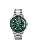  Shop Authentic Hugo Boss Globetrotter Green Dial Silver Steel Strap Watch for Men - 1513930 - Luxxuri