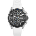  Shop Authentic Hugo Boss Volane Grey Dial White SIlicone Strap Watch for Men - 1513948 - Luxxuri