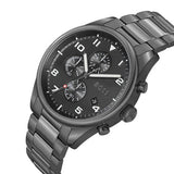  Shop Authentic Hugo Boss View Chronograph Grey Dial Grey Steel Strap Watch For Men - 1513991 - Luxxuri