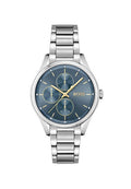  Shop Authentic Hugo Boss Grand Course Blue Dial Silver Steel Strap Watch for Women - 1502583 - Luxxuri