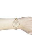  Shop Authentic Hugo Boss Signature Gold Dial Gold Stainless Steel Strap Watch for Women - 1502540 - Luxxuri