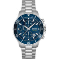  Shop Authentic Hugo Boss Admiral Blue Dial Silver Steel Strap Watch for Men - 1513907 - Luxxuri