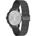 Hugo Boss Infinity Black Dial Black Mesh Bracelet Watch for Women -1502521