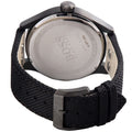  Shop Authentic Hugo Boss Aeroliner Chronograph Black Dial Black Leather Strap Watch For Men - 1513086 - Luxxuri