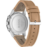  Shop Authentic Hugo Boss Allure Black Dial Brown Leather Strap Watch for Men - 1513964 - Luxxuri